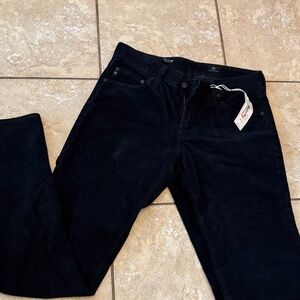 Men's AG Classic Black Corduroy Pants